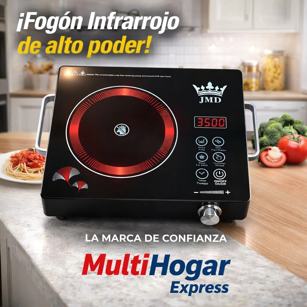 Fogón infrarrojo JMD 3500 w's foto | MultiHogar |  BizneCubano