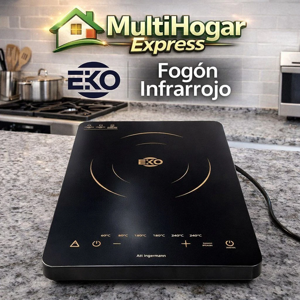 Fogón infrarrojo Eko 1500w's foto | MultiHogar |  BizneCubano