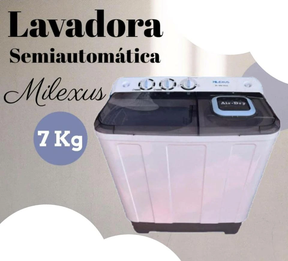 Lavadora semiautomática 7kg 160 USD's foto | MultiHogar |  BizneCubano
